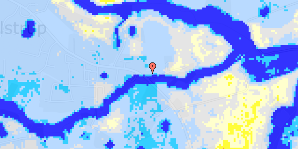 Ekstrem regn på Ejlstrupvej 141