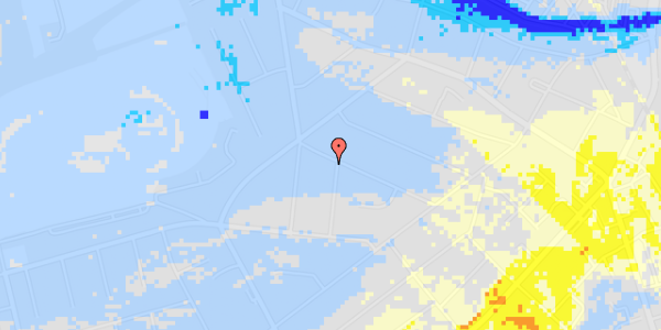 Ekstrem regn på Elisabeths Allé 24