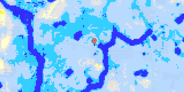 Ekstrem regn på Elleholmvej 45