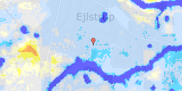 Ekstrem regn på Ellekratvej 51