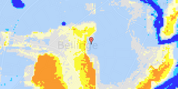 Ekstrem regn på Elmegårdsvej 13