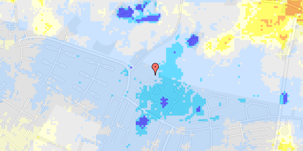 Ekstrem regn på Elsdyrløkken 34