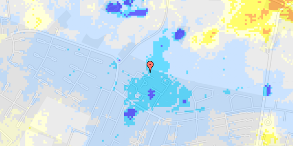 Ekstrem regn på Elsdyrløkken 40C