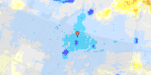 Ekstrem regn på Elsdyrløkken 44A