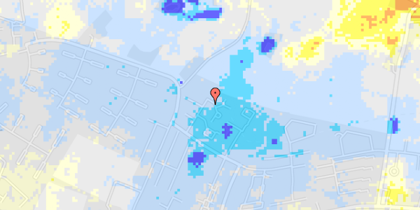 Ekstrem regn på Elsdyrløkken 56