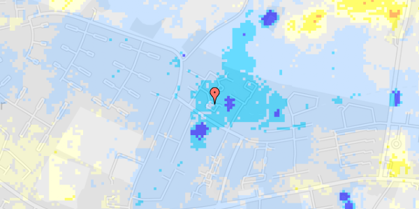 Ekstrem regn på Elsdyrløkken 62A