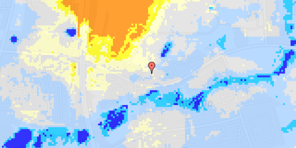 Ekstrem regn på Enggårdsvej 5