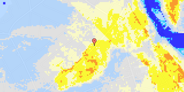 Ekstrem regn på Faaborgvej 45