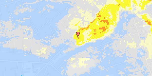 Ekstrem regn på Sorgenfri Allé 51