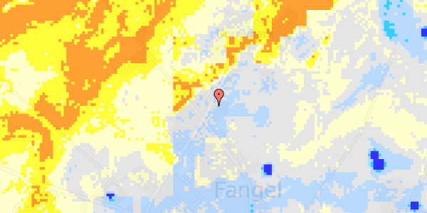 Ekstrem regn på Fangelvej 60