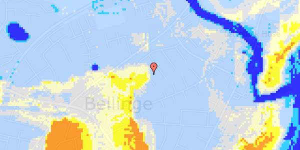 Ekstrem regn på Flittig Lise Vej 78