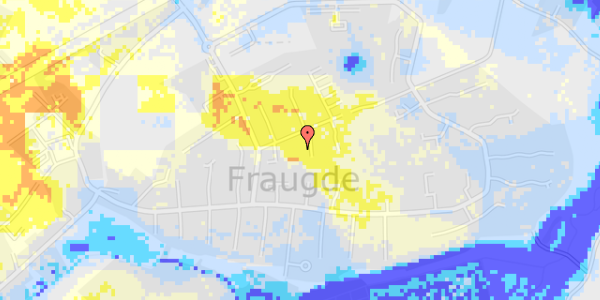 Ekstrem regn på Fløjlsgræsset 13