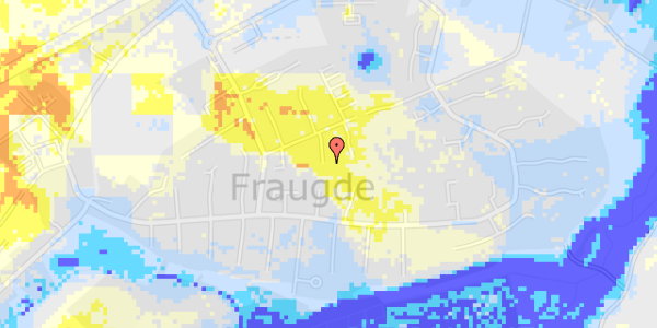 Ekstrem regn på Fløjlsgræsset 16