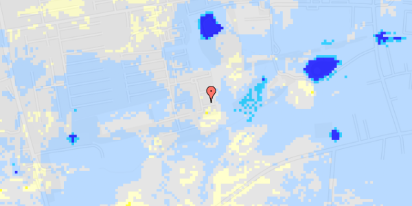 Ekstrem regn på Guldsmedevænget 240