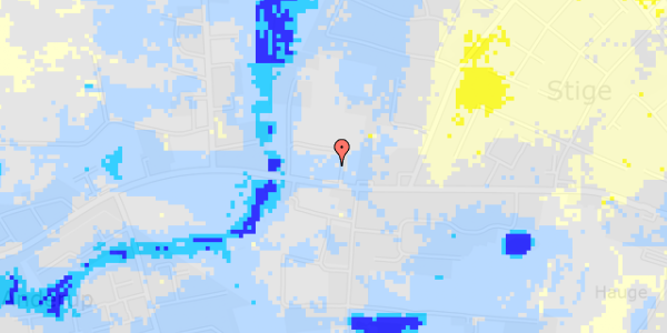 Ekstrem regn på Haugevej 180