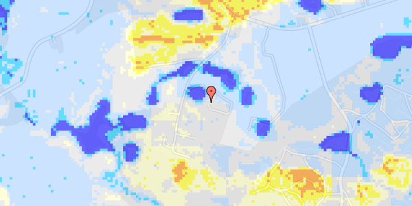 Ekstrem regn på Hesbjergvej 84