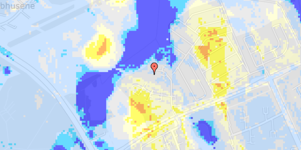 Ekstrem regn på Hindehøjen 214