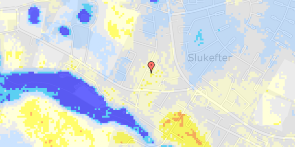 Ekstrem regn på Hjertegræsvej 5