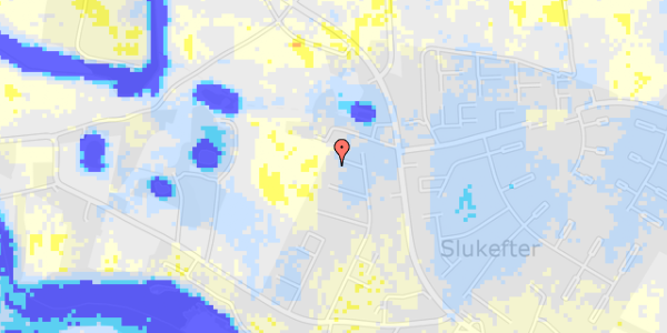 Ekstrem regn på Hjertegræsvej 66