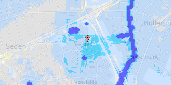 Ekstrem regn på Hvenekildeløkken 46B