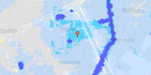 Ekstrem regn på Hvenekildeløkken 158, 1. 1