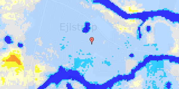 Ekstrem regn på Hvidtjørnvej 45