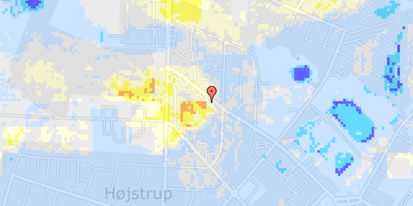 Ekstrem regn på Højstrupvej 48, 1. th