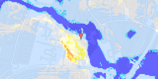 Ekstrem regn på Højvang 225