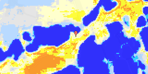 Ekstrem regn på Ibjergvej 10