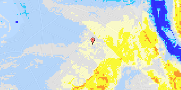 Ekstrem regn på Ingrids Allé 3