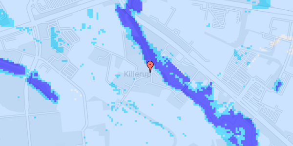 Ekstrem regn på Killerupgade 15