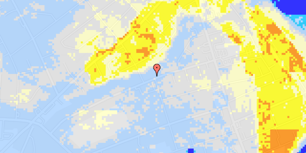 Ekstrem regn på Kristiansdals Allé 35