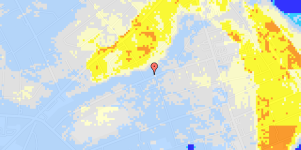 Ekstrem regn på Kristiansdals Allé 37