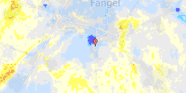 Ekstrem regn på Langekærvej 5, st. th