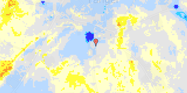 Ekstrem regn på Langekærvej 7