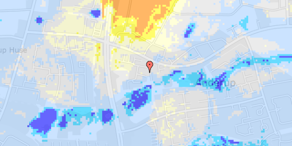 Ekstrem regn på Lille Rugbjerg Vej 3