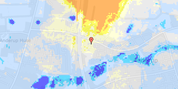 Ekstrem regn på Lille Rugbjerg Vej 29