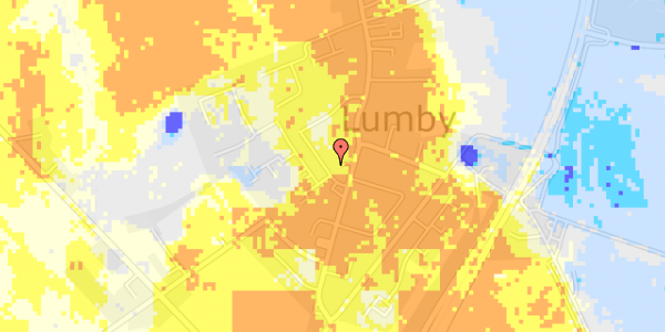 Ekstrem regn på Louisevej 2