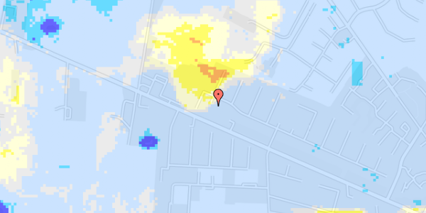 Ekstrem regn på Lungstedløkken 22