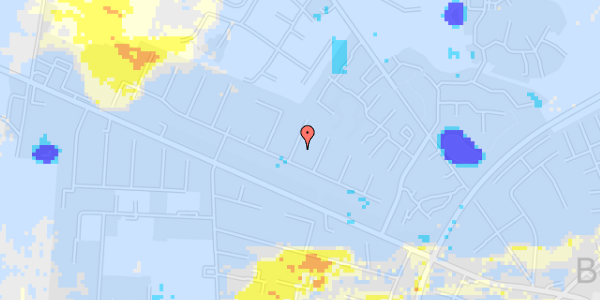 Ekstrem regn på Lungstedvangen 62