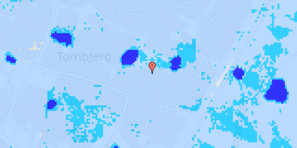 Ekstrem regn på Læderhatten 23