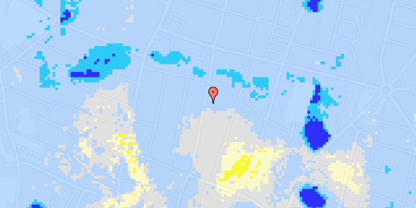 Ekstrem regn på Marienlystvej 33