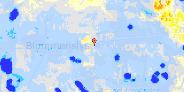 Ekstrem regn på Ravnebjerggyden 1C