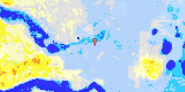 Ekstrem regn på Mosevej 16