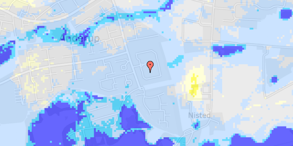 Ekstrem regn på Munkemaen 90