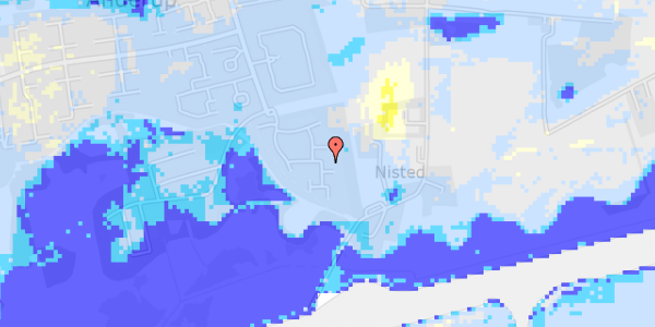 Ekstrem regn på Munkemaen 222