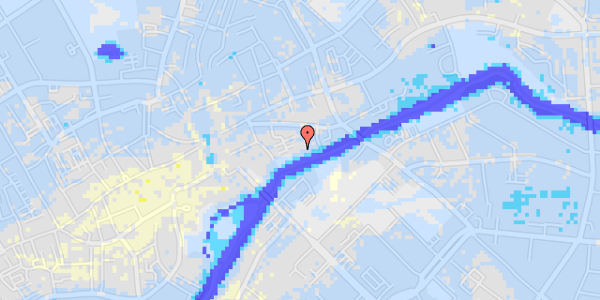 Ekstrem regn på Nedergade 29B, st. mf