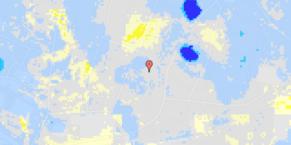 Ekstrem regn på Nyvangsvej 28, 2. th