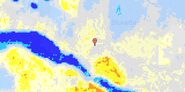 Ekstrem regn på Pederstrupvej 10