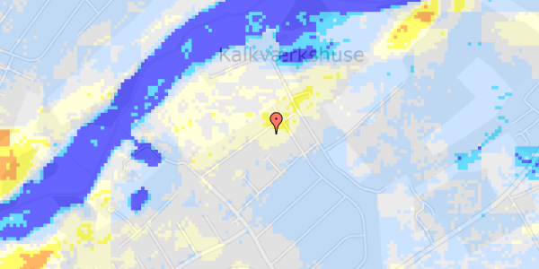 Ekstrem regn på Pilebakken 23